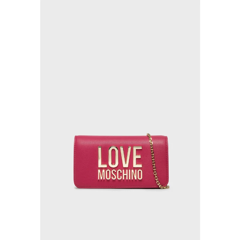 Love Moschino Logolu Zincir Askılı Bayan Cüzdan Jc5610pp1flj060a Fuşya