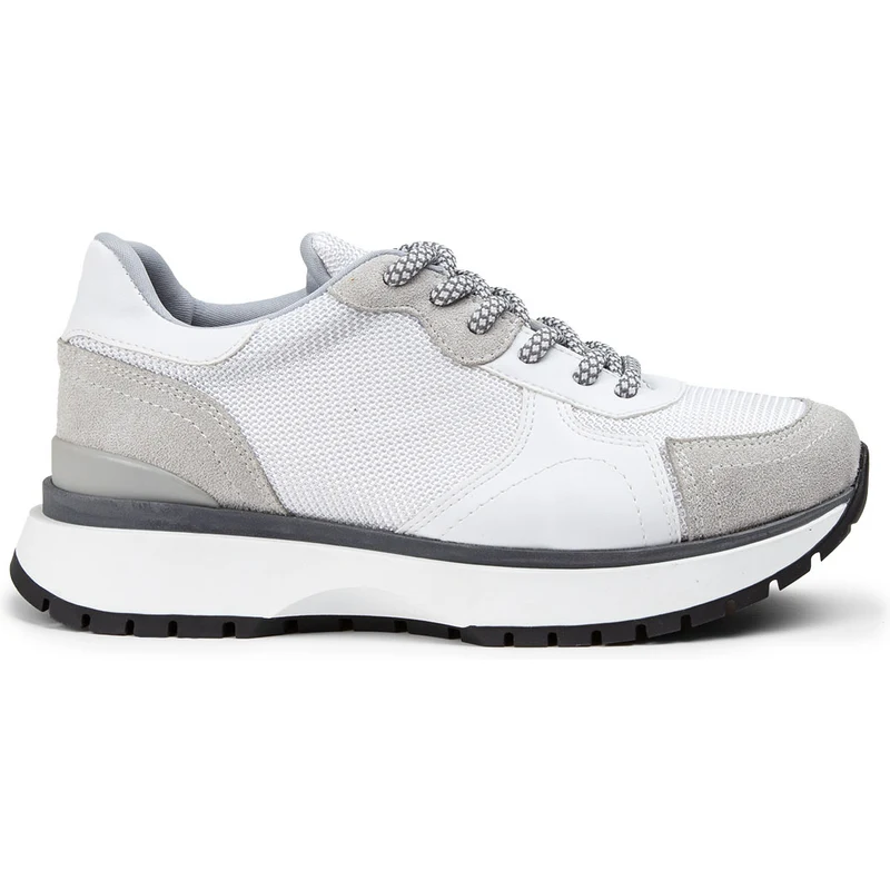 Deery Beyaz Sneaker Kadın Ayakkabı 55104ZBYZC01