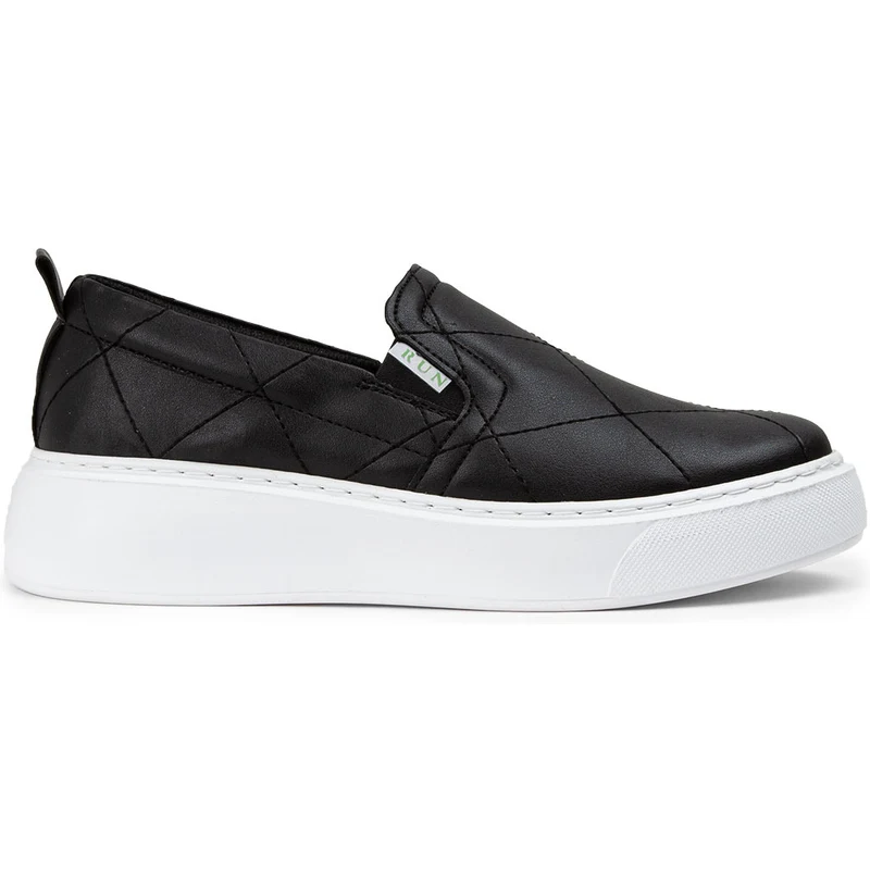 Deery Siyah Slip-on Sneaker Kadın Ayakkabı CE490ZSYHP01