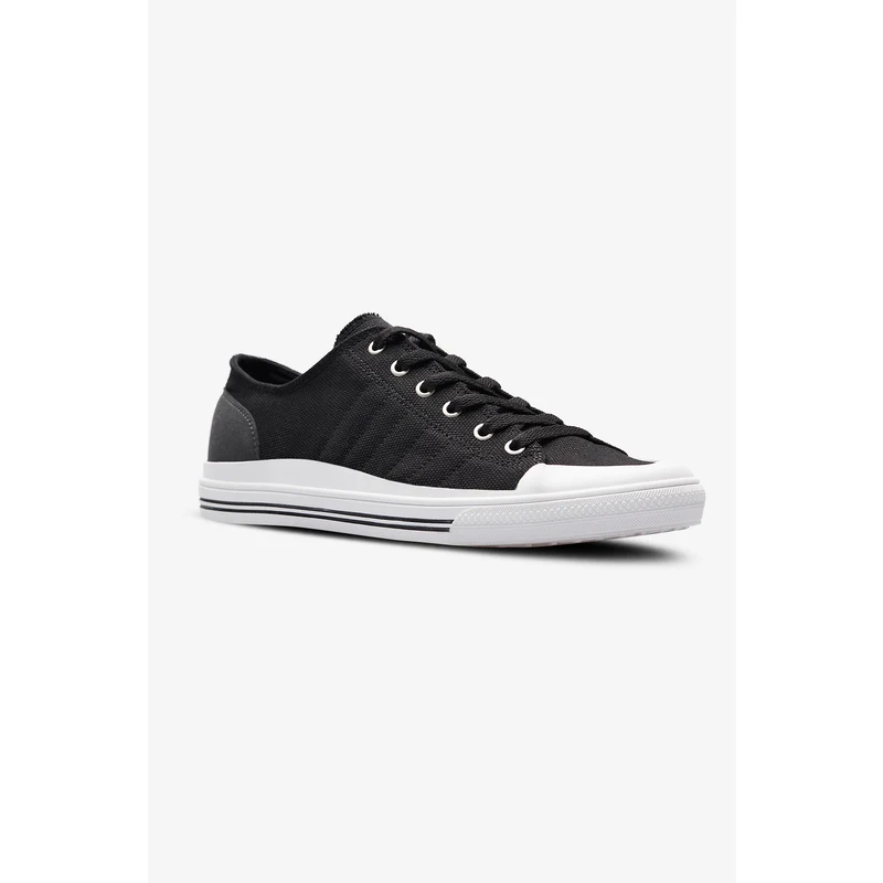 LESCON Club Siyah Beyaz Erkek Sneaker Ayakkabı FR7450