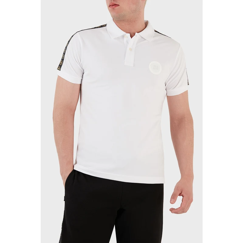 Ruck & Maul Pamuklu Regular Fit Erkek Polo T Shirt Rmm011000001 Beyaz