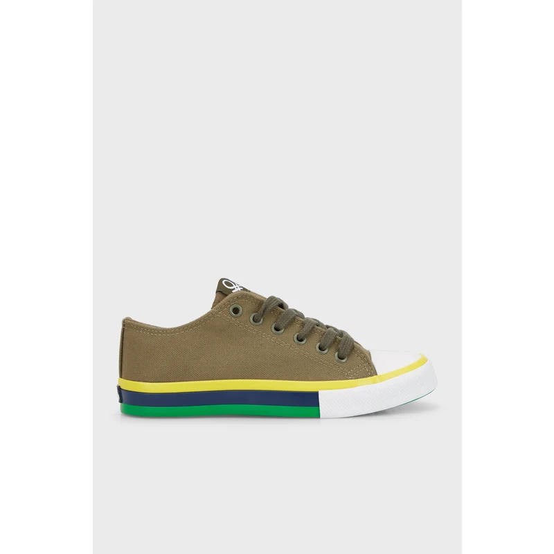 United Colors Of Benetton Sneaker Günlük Spor Erkek Ayakkabı Bn-30191 Haki