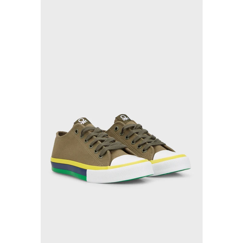 United Colors Of Benetton Sneaker Günlük Spor Erkek Ayakkabı Bn-30191 Haki
