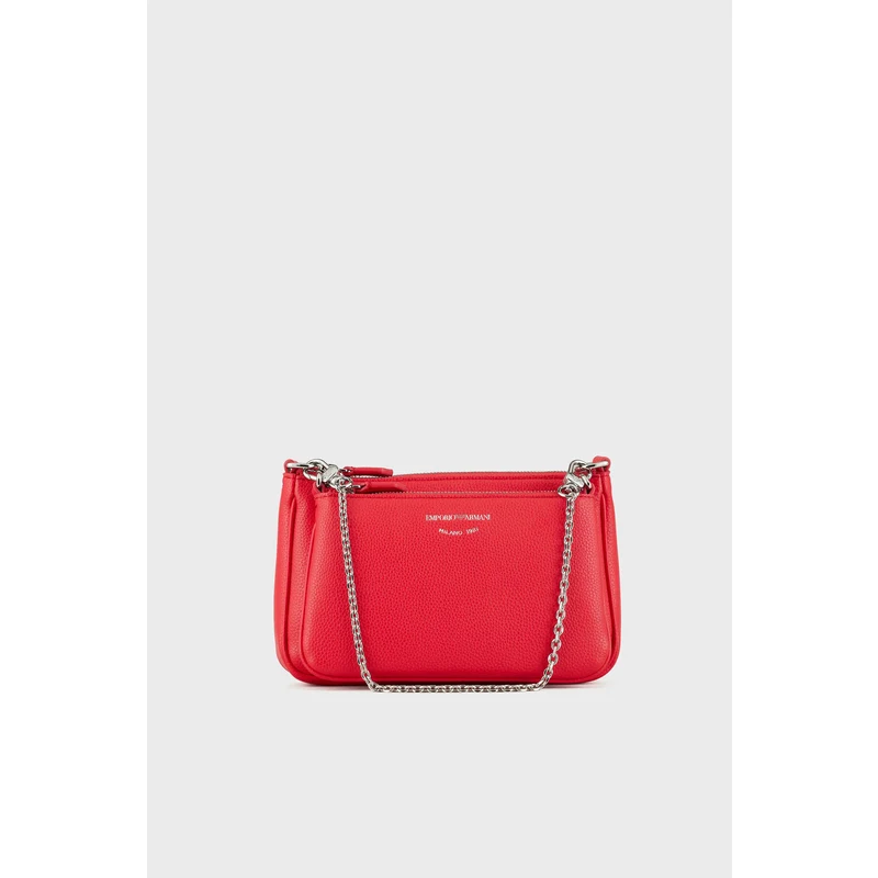 Emporio Armani Fermuarlı Çıkarılabilir Ön Bölmeli Ve Askılı Bayan Çanta Y3h317 Yfo5e 89530 Kırmızı