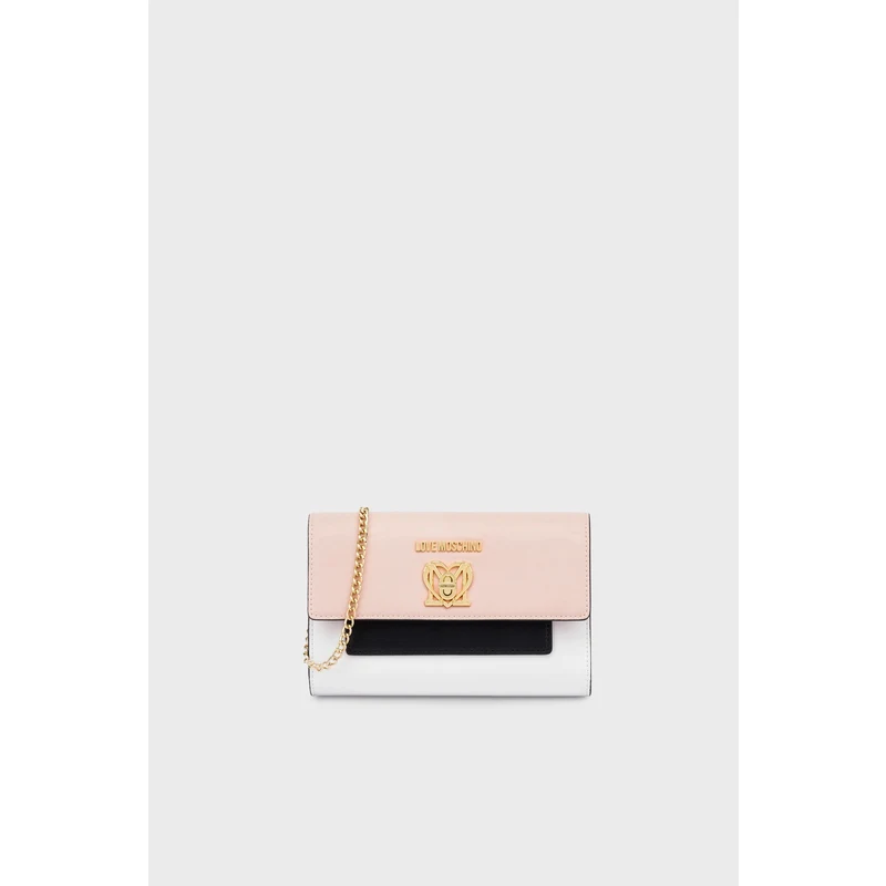Love Moschino Logolu Zincir Askılı Bayan Çanta Jc4311pp0gkf090a Beyaz
