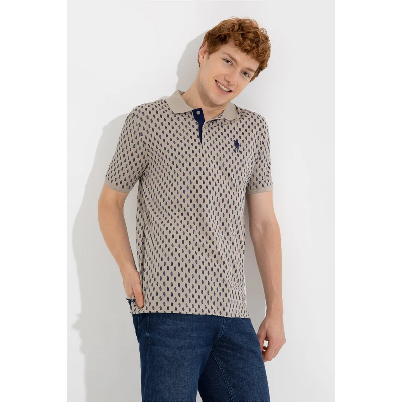 U.S. Polo Assn. Erkek Haki Polo Yaka Tişört U.S. Polo Assn. Erkek Haki Polo Yaka Tişört