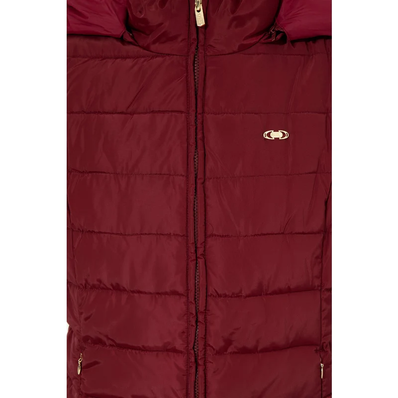U.S. Polo Assn. Kadın Kırmızı Mont BY5961