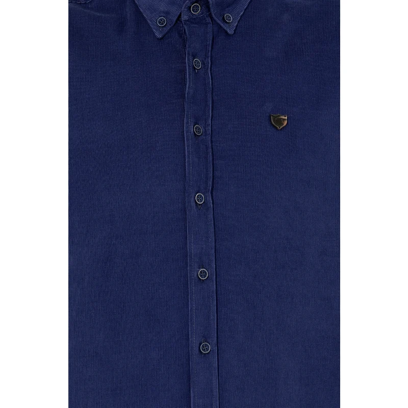 U.S. Polo Assn. Erkek Mavi Uzun Kollu Gömlek RQ7687