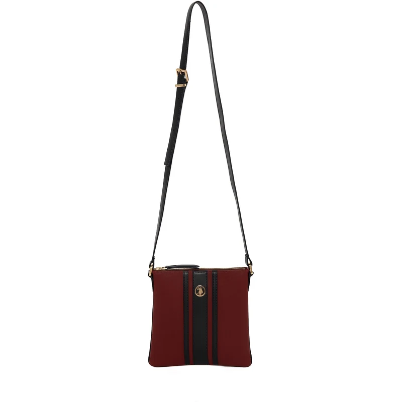 U.S. Polo Assn. Kadın Bordo Çapraz Çanta GE7150