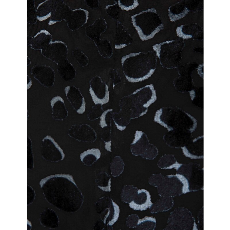 Pierre Cardin Siyah Crop Top Bluz