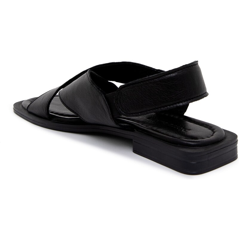 Pierre Cardin Siyah Sandalet