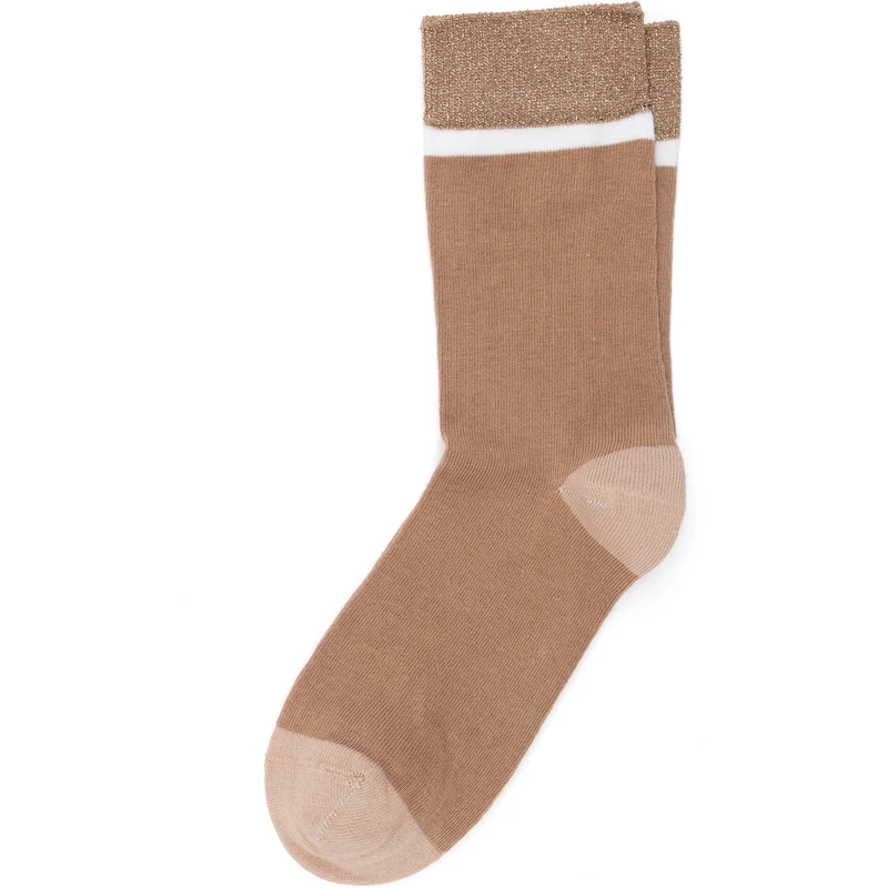 Pierre Cardin Kadın Kahverengi Çorap