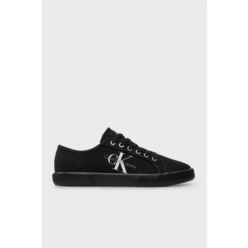 Calvin Klein Logolu Sneaker Erkek Ayakkabı Ym0ym00306 0gl Siyah