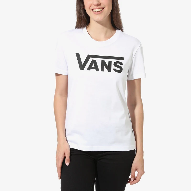 Vans Flying V Crew Beyaz T-Shirt