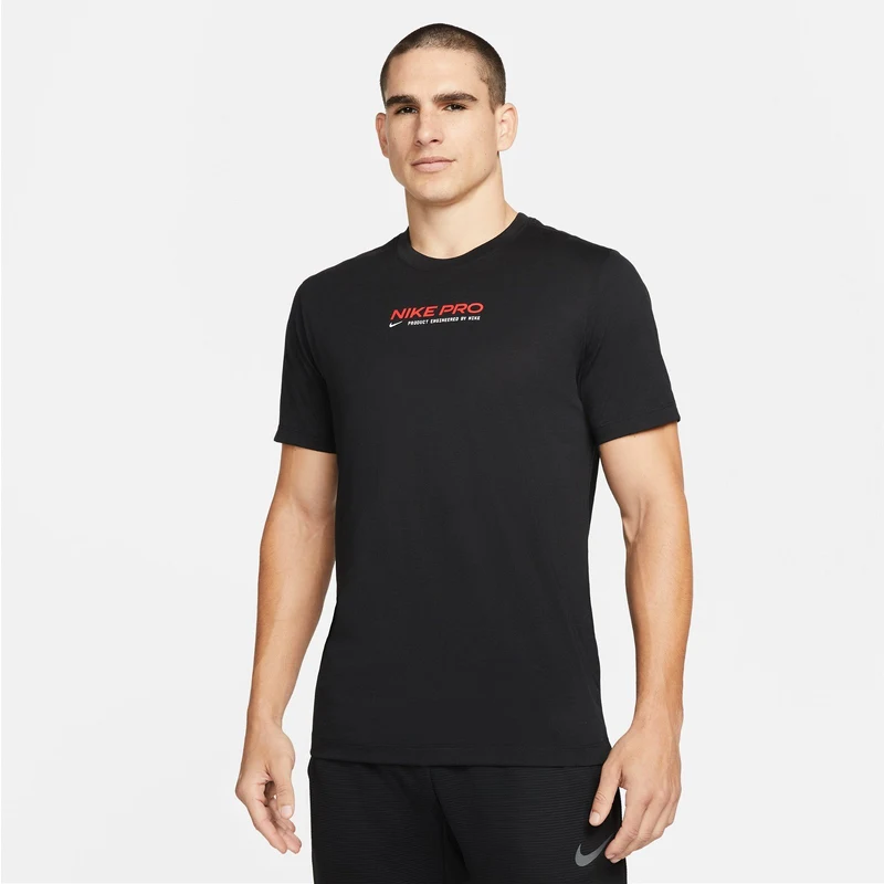 Nike Dri-Fit Pro Erkek Siyah T-Shirt