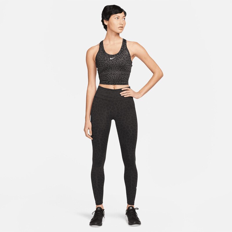 Nike Sportswear Crop Top Kadın Kahverengi T-Shirt