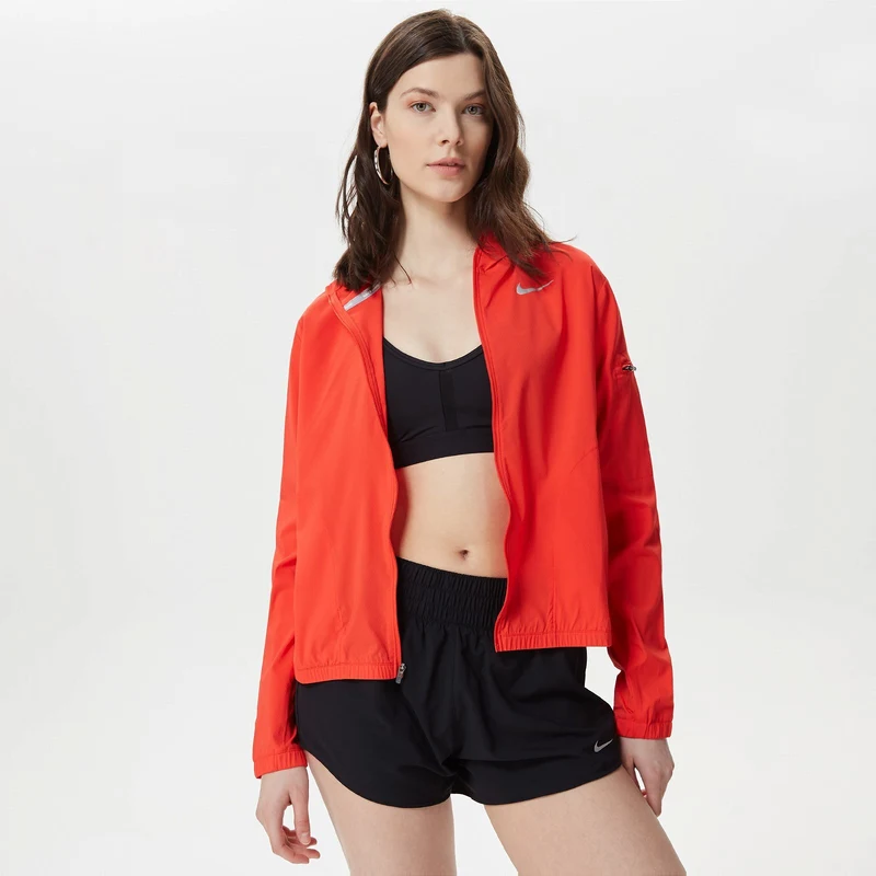 Nike Impact Light Hd Kadın Kırmızı Ceket