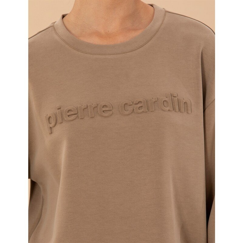 Pierre Cardin Camel Comfort Fit Sweatshirt