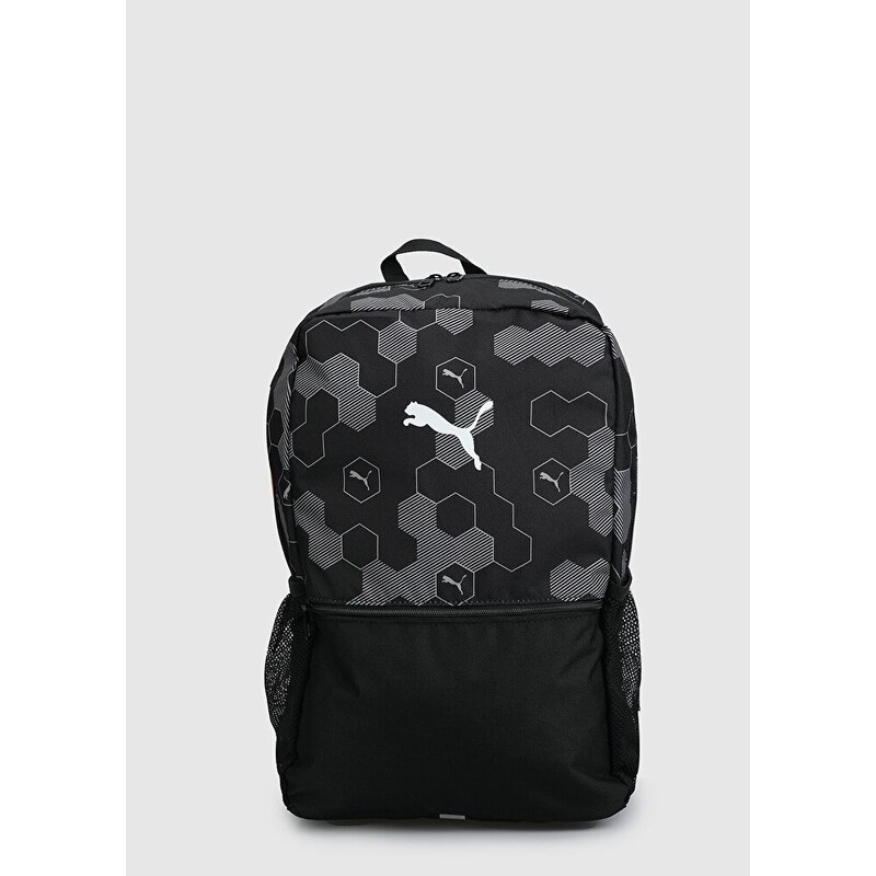 Puma Beta Backpack Puma Black-Logo Pixel siyah unısex sırt Çantası 07951101