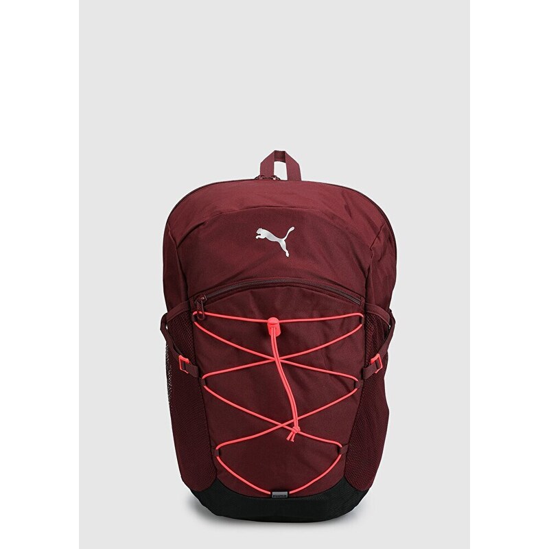 Puma Plus Pro Backpack Dark Jasper bordo unısex sırt Çantası 07952107
