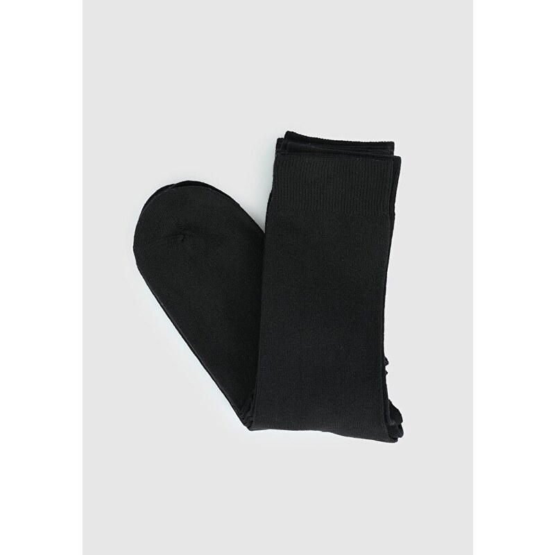 Siyah Miovela MVE07 3Lü Siyah Erkek Çorabı