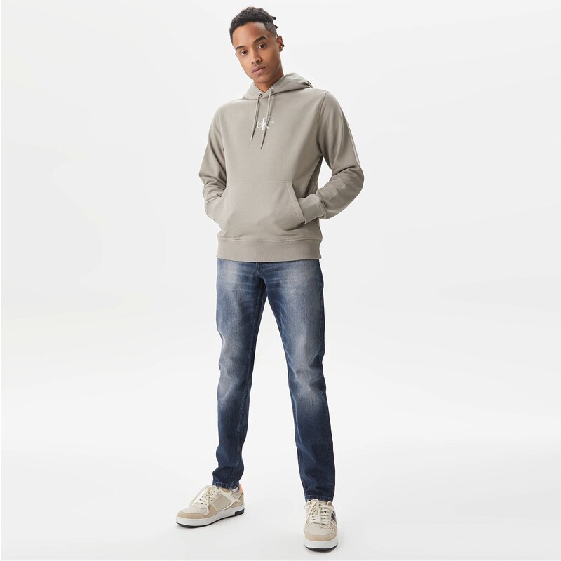 Calvin Klein Jeans Rr Specials Erkek Gri Sweatshirt