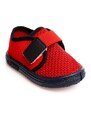 Sanbe Yaz Bebek Keten Ayakkabı - Kırmızı