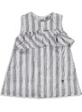 HelloBaby Yaz Kız Bebek Vintage Elbise - Gri
