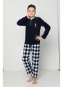 Akbeniz WelSoft Polar Erkek Çocuk Pijama Takımı 4531