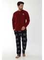 Akbeniz WelSoft Polar Erkek Pijama Takımı 6716