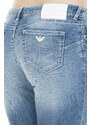 Emporio Armani J23 Jeans Bayan Kot Pantolon S 3g2j23 2d4nz 0941 Mavi