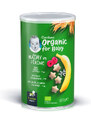 Gerber Organik Pirinçli, Buğdaylı, Muzlu ve Ahududulu Bebek Atıştırmalığı 35 gr