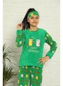 Akbeniz WelSoft Polar Kız Çocuk Pijama Takımı 4580