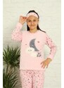 Akbeniz WelSoft Polar Kız Çocuk Pijama Takımı 4583