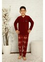 Akbeniz WelSoft Polar Erkek Çocuk Pijama Takımı 4588