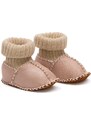 Pegia Hakiki Kürklü Çoraplı Bebek Patiği 141117