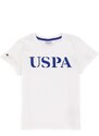 U.S. Polo Assn. Çocuk Beyaz Bisiklet Yaka Tişört