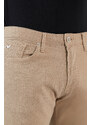Emporio Armani J06 Pamuklu Normal Bel Slim Fit Dar Paça Jeans Erkek Kot Pantolon 3l1j06 1n4rz 0143 Bej