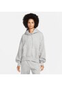 Nike Sportswear Phoenix Fleece Oversize Hoodie Kadın Gri Sweatshirt.DQ5858.063