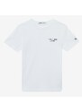 Calvin Klein Jeans Stack Logo Çocuk Beyaz T-Shirt.34-IB0IB01319.YAF