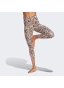 adidas Yoga Studio Clash Print 7/8 Kadın Bej Tayt.34-HR5369.-