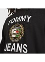 TOMMY HILFIGER Tommy Jeans Boxy Erkek Siyah Sweatshirt.DM0DM16376.BDS