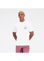 New Balance Essentials Always Erkek Beyaz T-Shirt.MT31562-WM.100