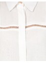 Pierre Cardin Beyaz Comfort Fit Kısa Kollu Gömlek
