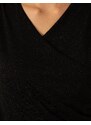Pierre Cardin Siyah Zıbın Bluz