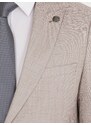 Pierre Cardin Açık Kahverengi Ekstra Slim Fit Takım Elbise
