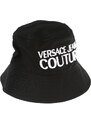 Versace Jeans Couture Erkekler İçin Şapkalar, Kasketler, Kepler, Siyah, Pamuk, 2024, L S