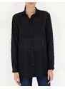 Pierre Cardin Siyah Comfort Fit Uzun Kollu Gömlek