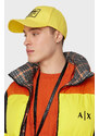 Armani Exchange Logolu Organik Pamuklu Erkek Şapka 954207 3f106 25260 Sarı