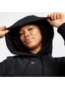 Nike Sportswear Phoenix Plush Oversize Kadın Siyah Sweatshirt